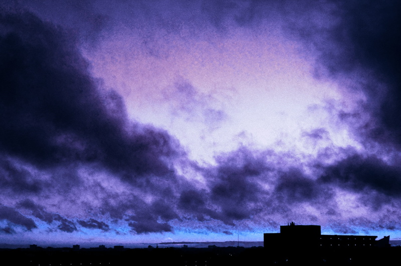 purple