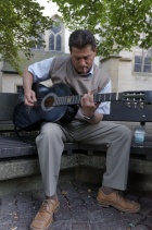 man with guitar