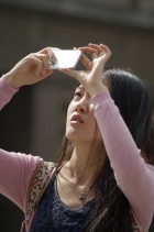 photographing