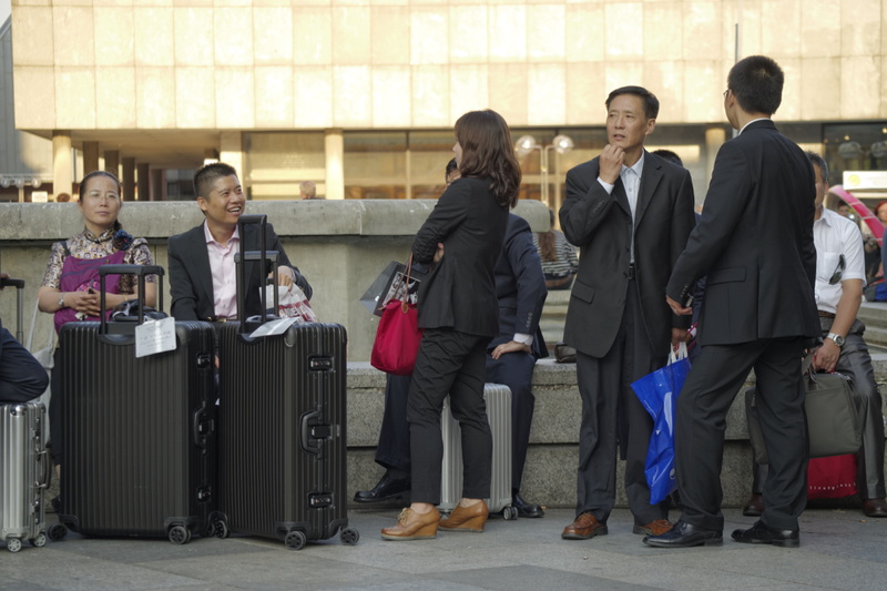 foreign visitors