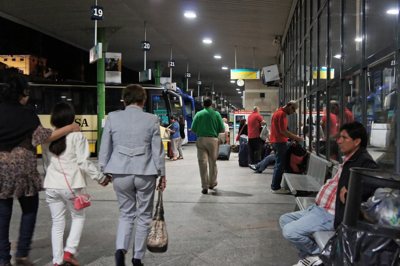 bus station in oviedo